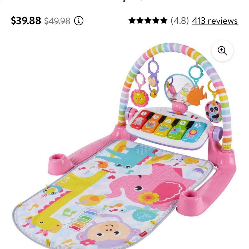 Play piano mat